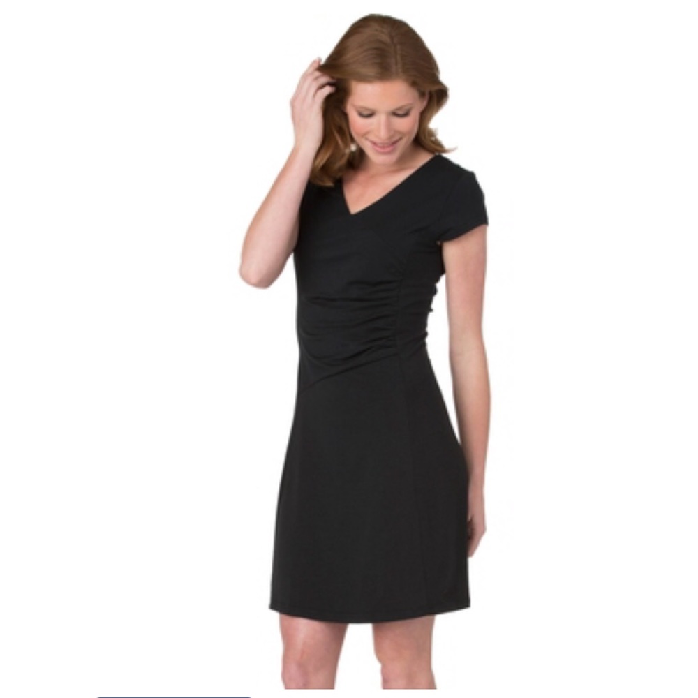 Kühl Verona v-neck fitted Dress Black Med